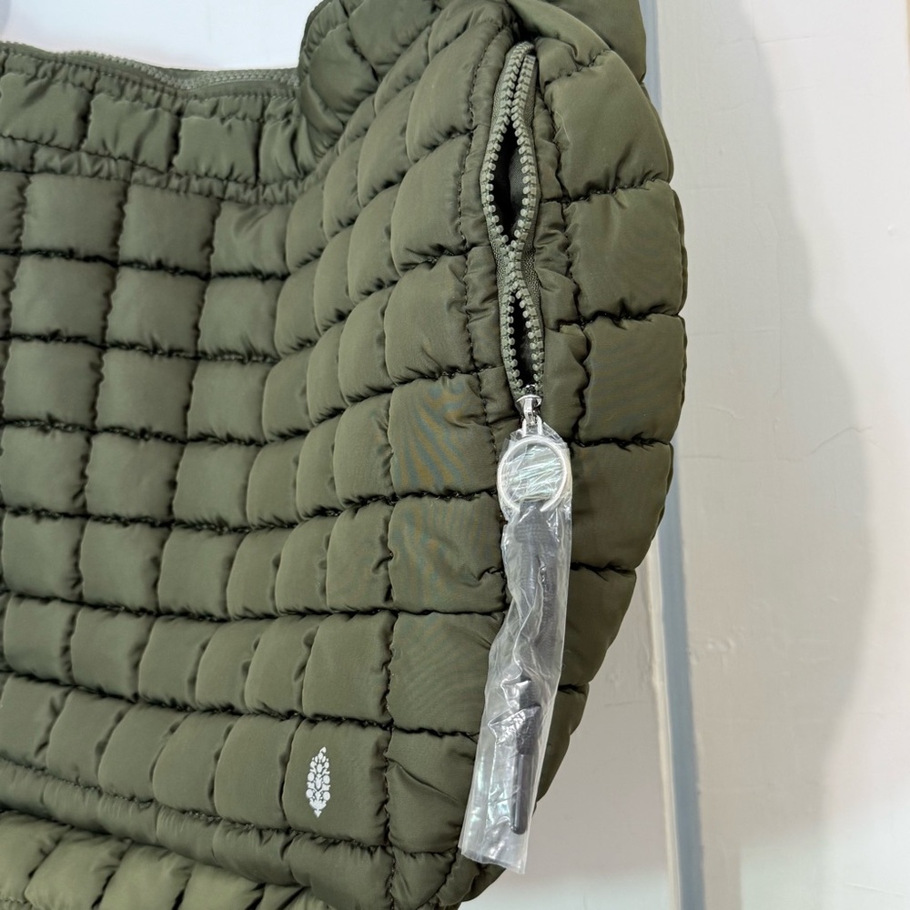 FP Movement by Free People Olive Green Quilted Shoulder Bag - Picture 16 of 16